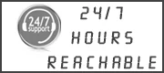 24/7 Hours Reachable